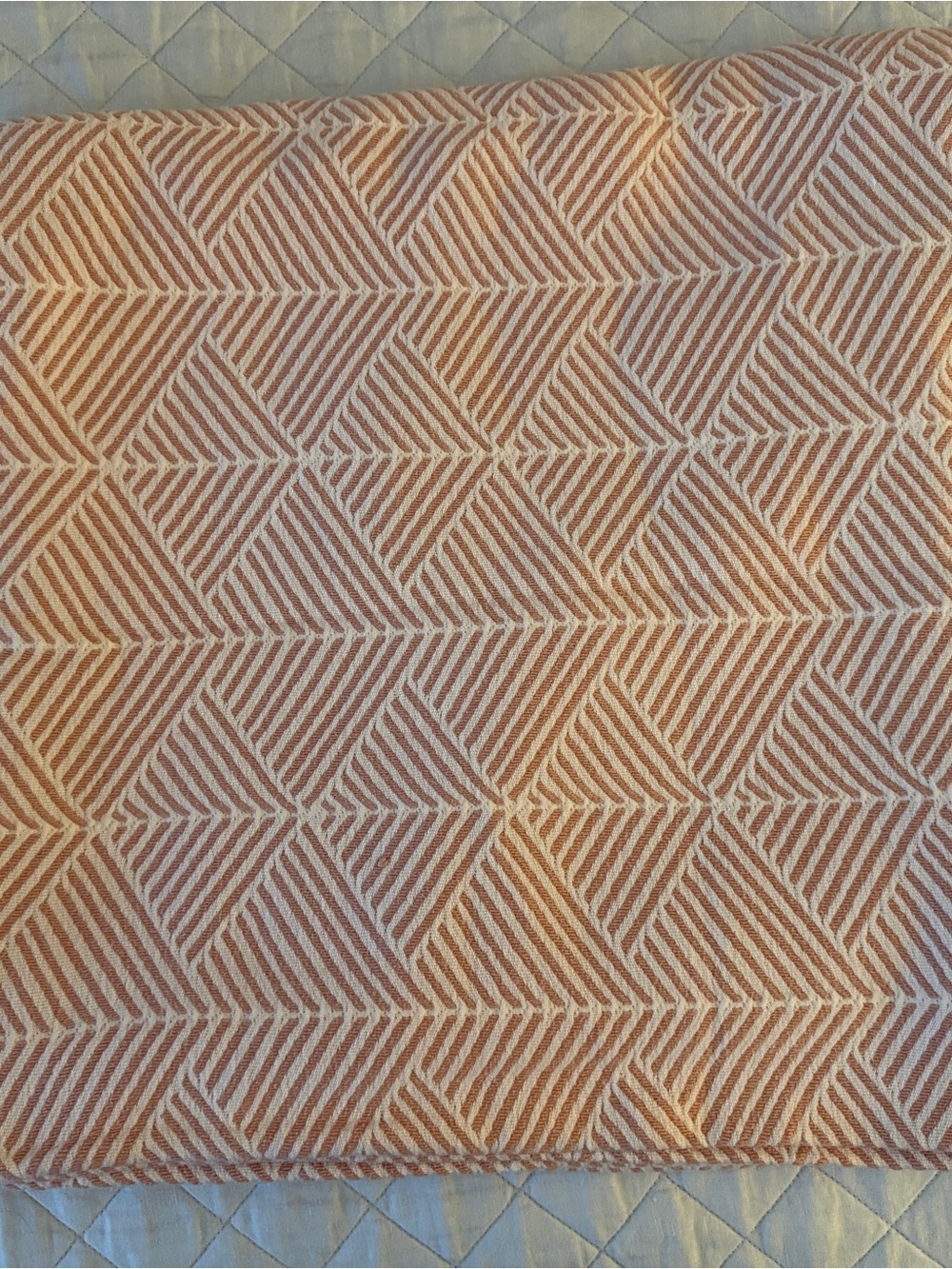 Target Blush Pink Geometric Tapestry